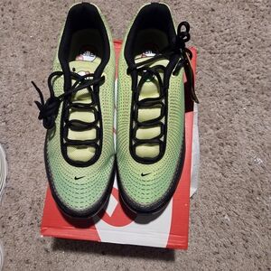 Nike Lime and Black Athletic Shoes